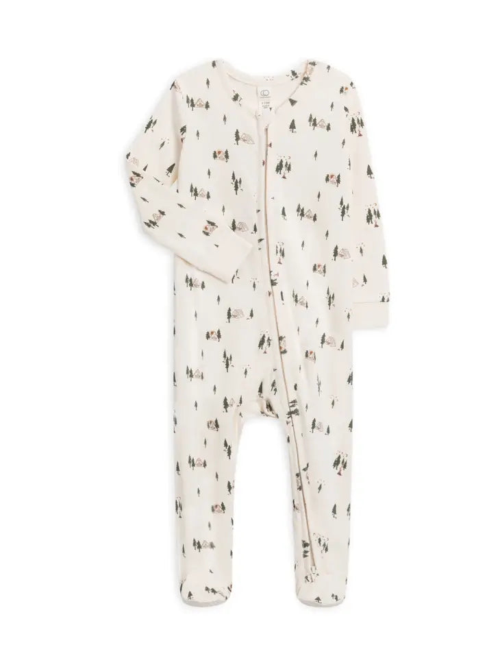 Sleeper with Fold-Over Cuffs - Cypress Sleeper with Fold-Over Cuffs - Cypress