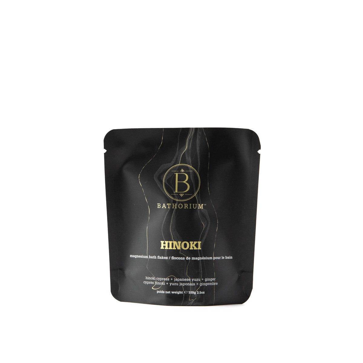 Bathorium - Hinoki Magnesium Flake Soak 100g (1 bath)