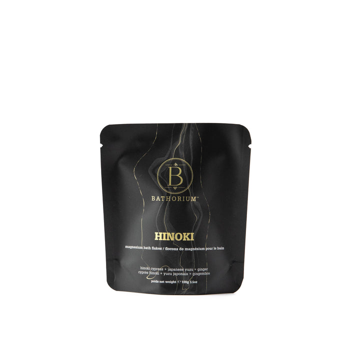 Bathorium - Hinoki Magnesium Flake Soak 100g (1 bath)