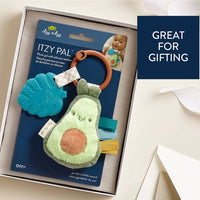 Itzy Ritzy Canada - Itzy Pal™ Plush + Teether: Avocado