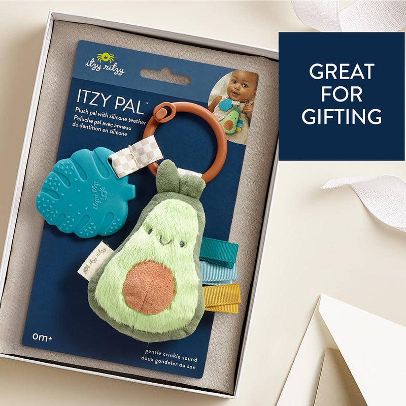 Itzy Ritzy Canada - Itzy Pal™ Plush + Teether: Avocado
