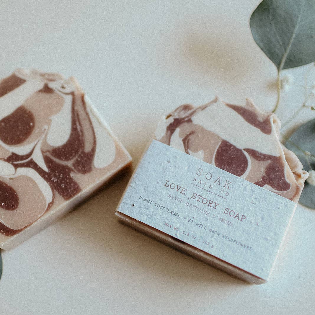 SOAK Bath Co - Love Story Soap Bar