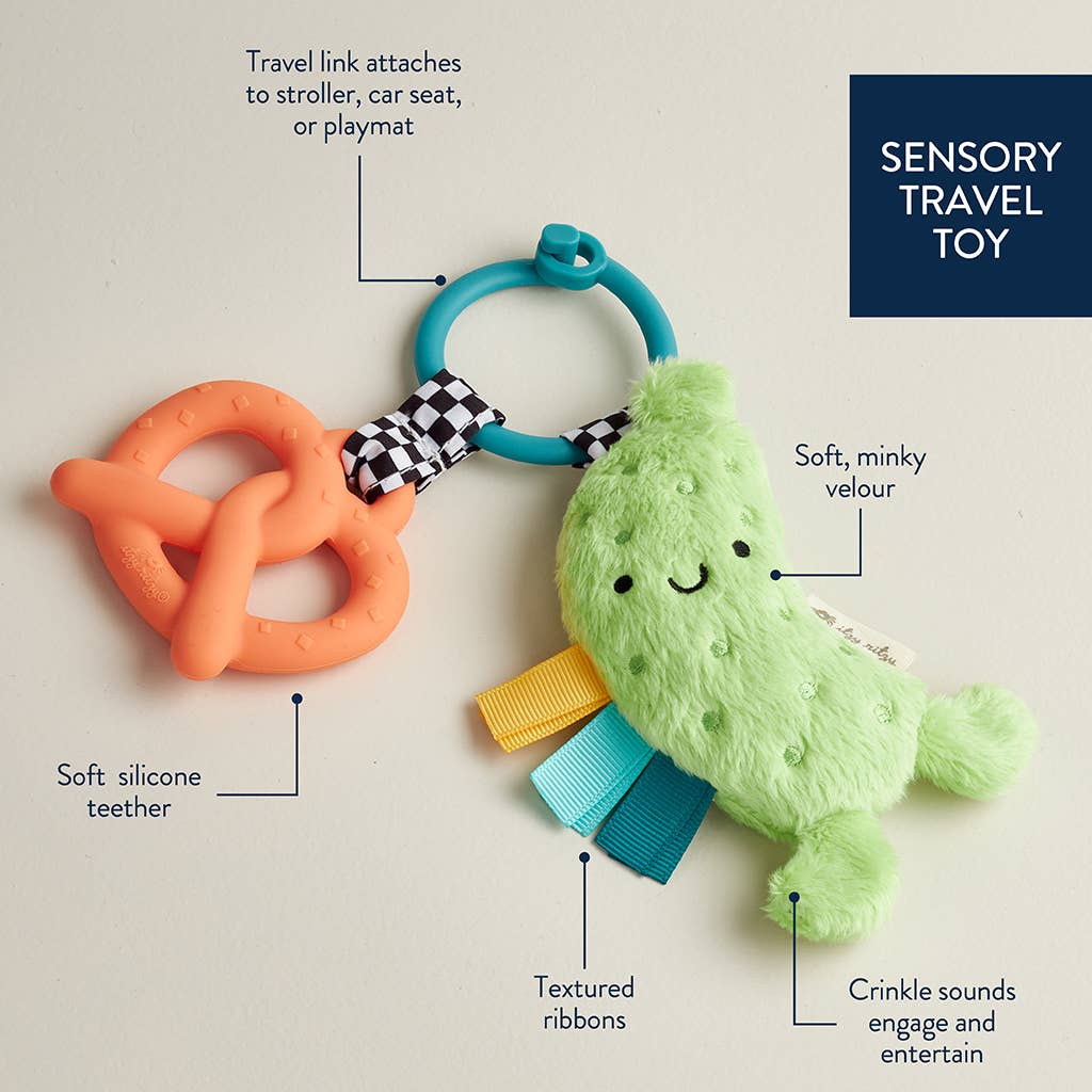 Itzy Ritzy Canada - Itzy Pal™ Plush + Teether: Avocado