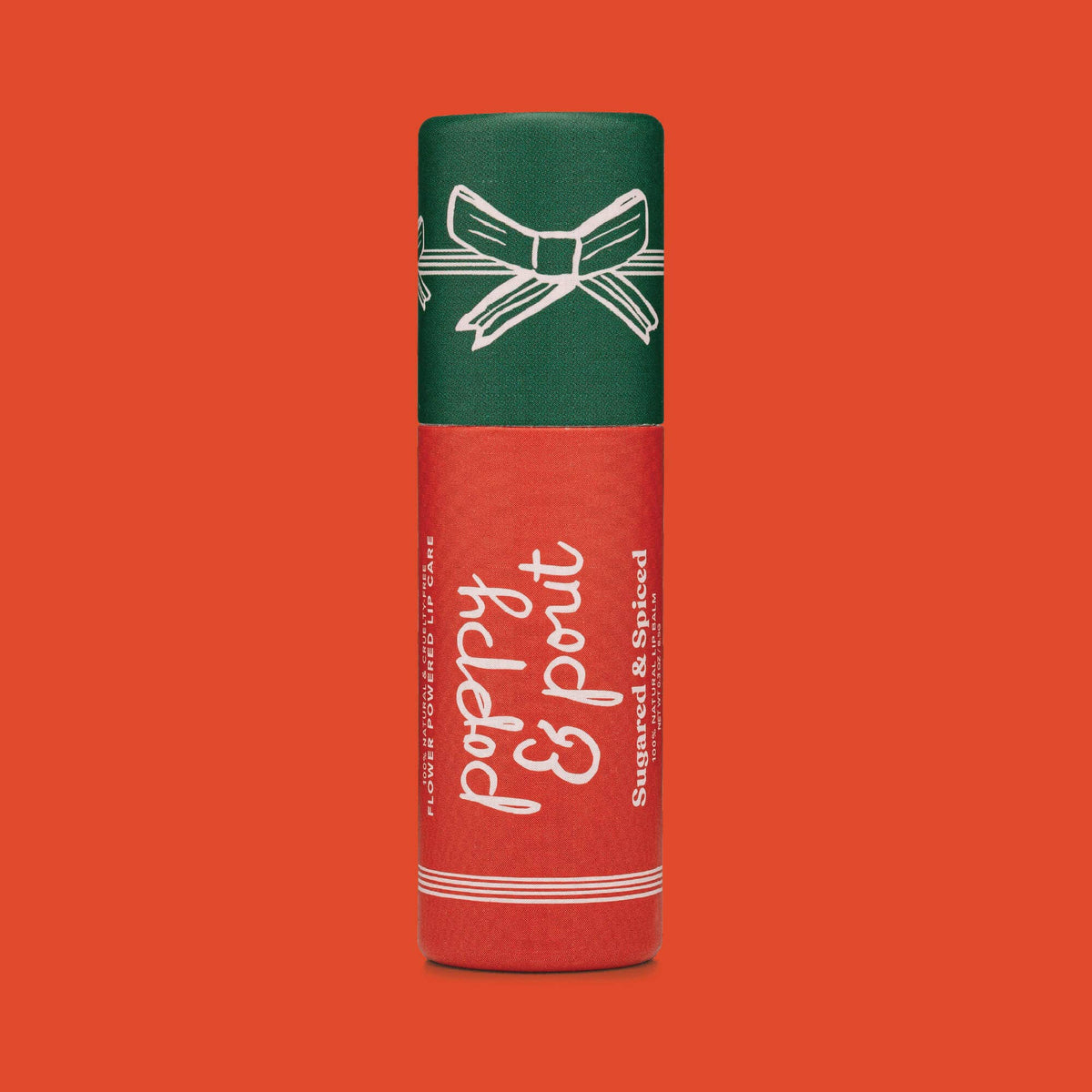 Poppy & Pout - Limited Edition, Lip Balm, Holiday, Sugared & Spiced