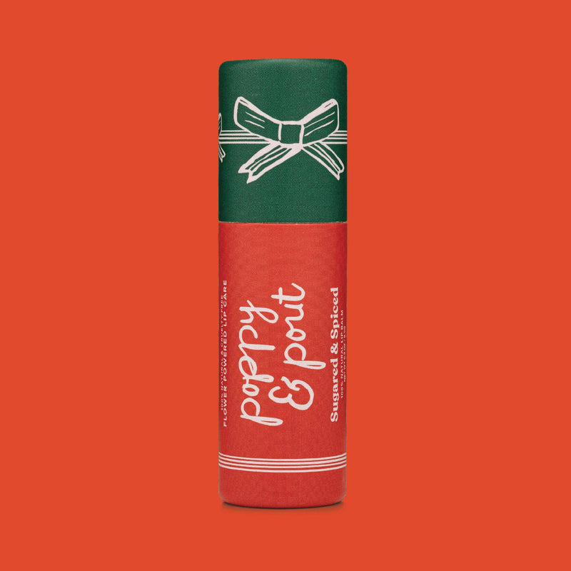 Poppy & Pout - Limited Edition, Lip Balm, Holiday, Sugared & Spiced