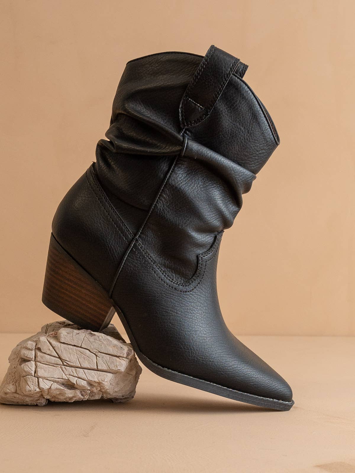 Winona Slouchy Western Bootie