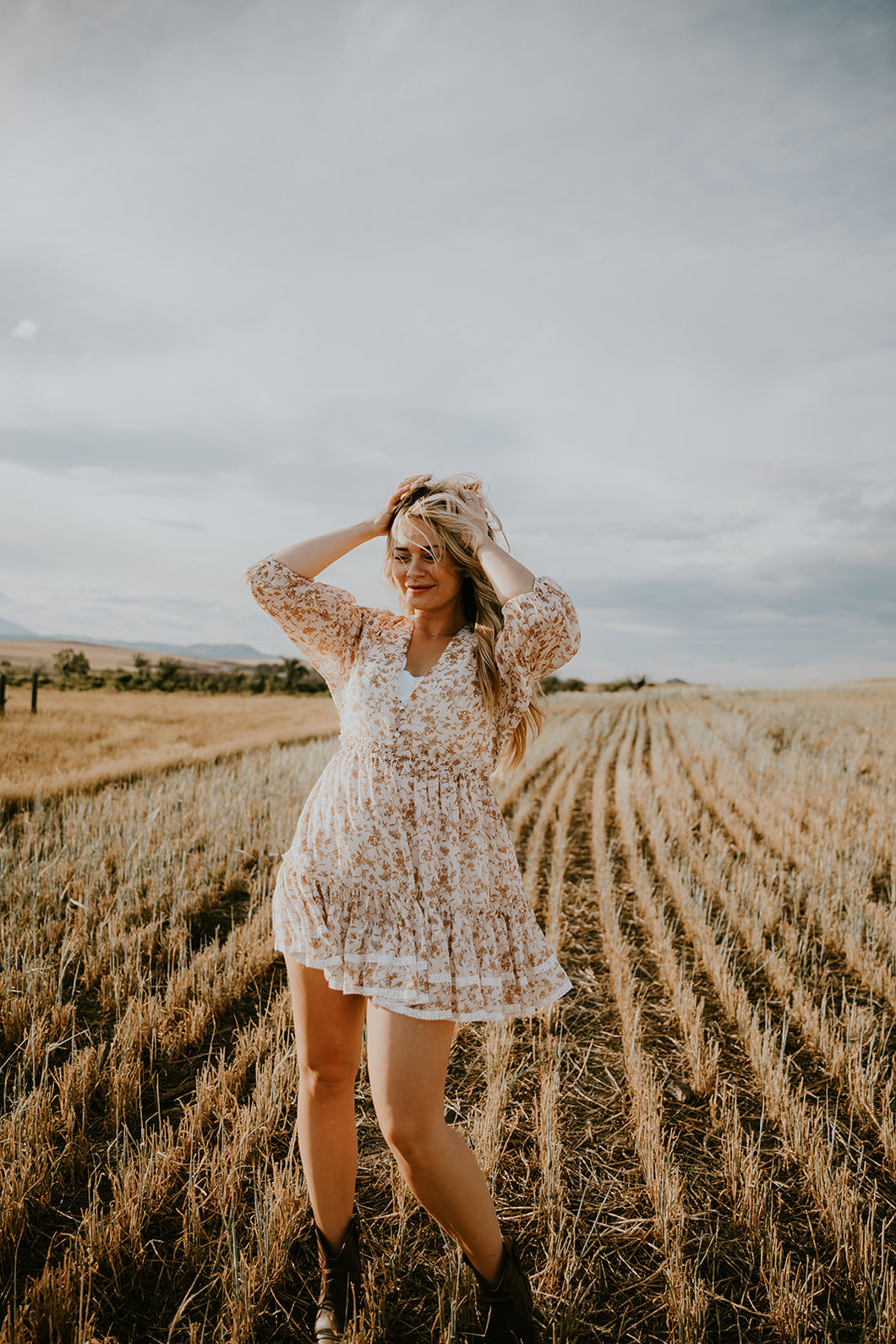 Wisteria Boho Dress