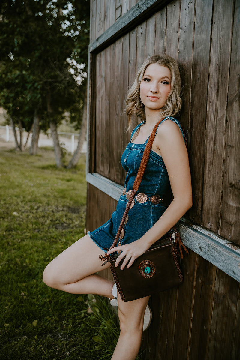 Stampede Denim Romper