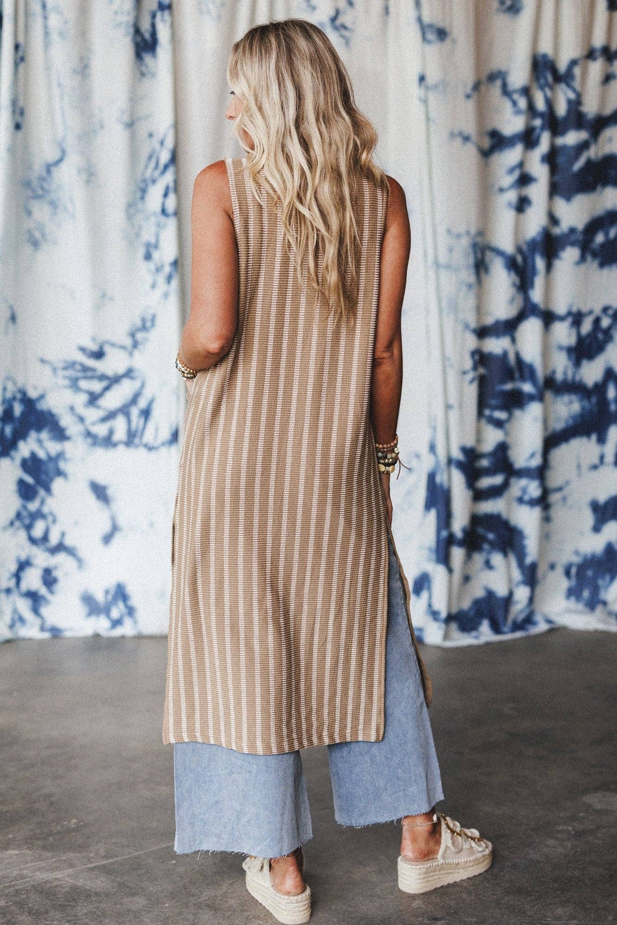 Three Bird Nest - Sundown Stripes Cardigan