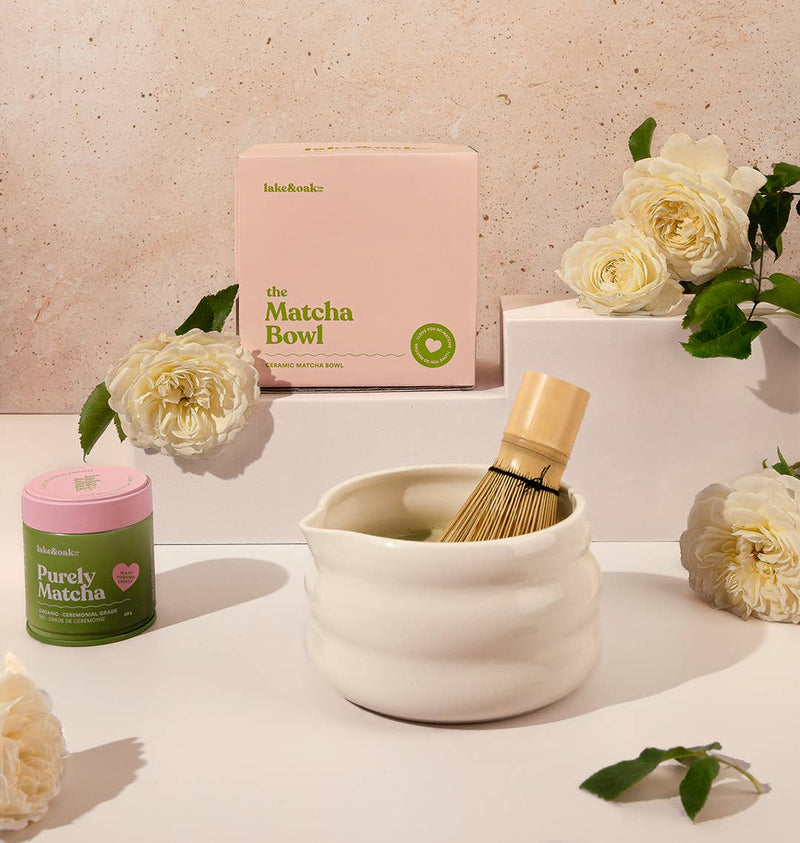 Lake & Oak Tea Co. - The Matcha Bowl: Pink