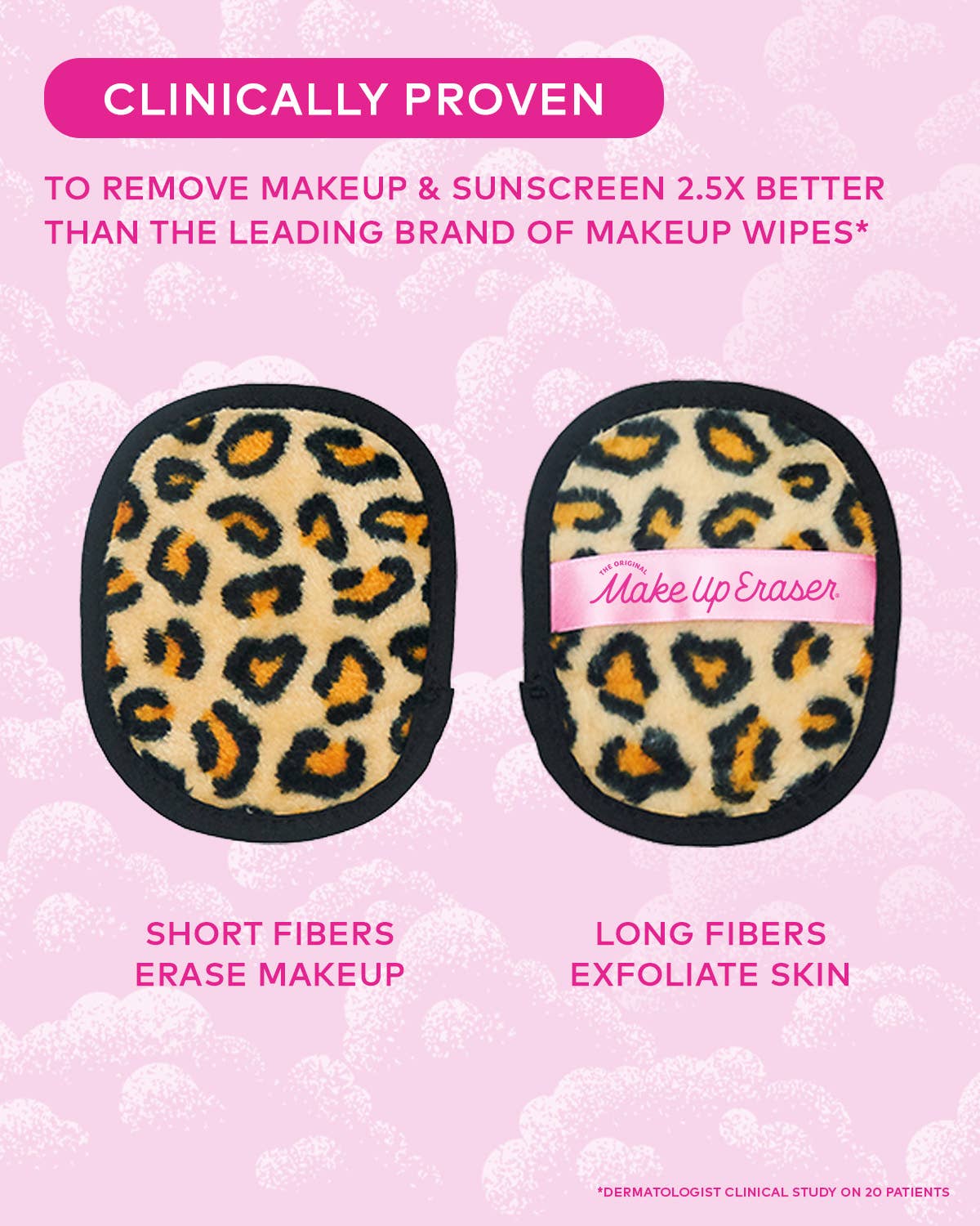 The Original MakeUp Eraser - Leopard 7-Day Set | MakeUp Eraser