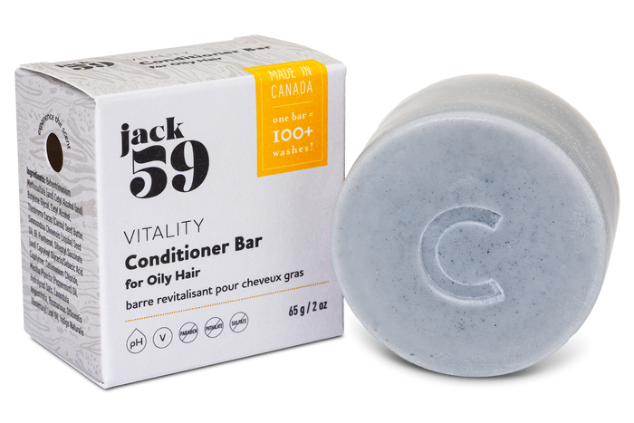Jack59 Vitality Conditioner Bar - Peppermint & Rosemary