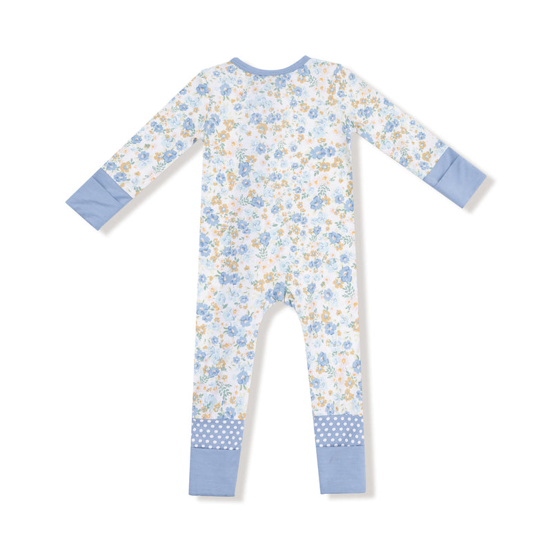 Angel Dear 2 Way Zipper Romper-Calico