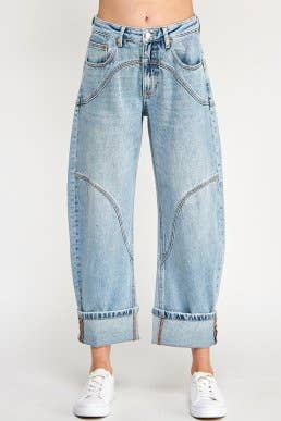 Western Stitch Barrel Jean
