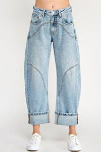 Western Stitch Barrel Jean