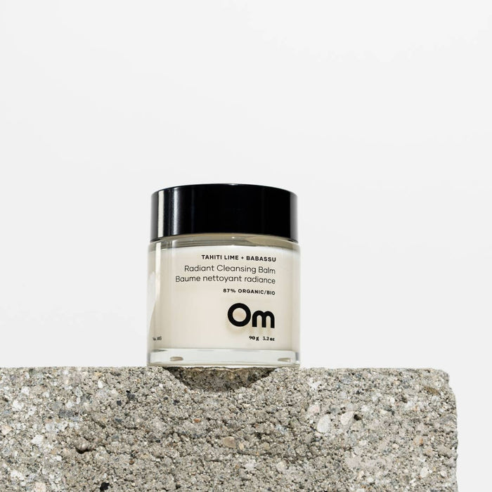 Om Organics Skincare - Tahiti Lime + Babassu Radiant Cleansing Balm