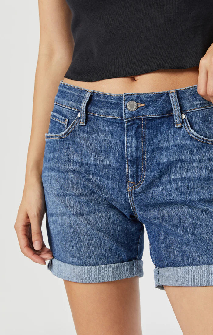Mavi Pixie Denim Boyfriend Shorts