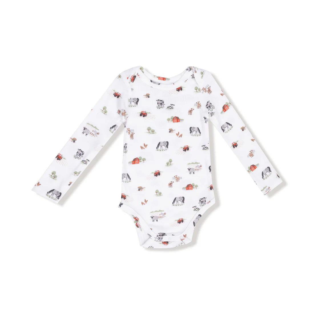 Angel Dear Lap Shoulder Bodysuit - Little Farm