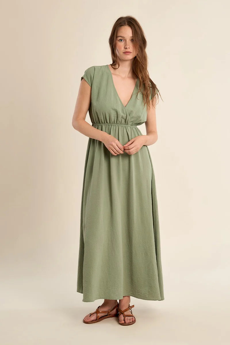 Molly Bracken Maxi Dress - Sage