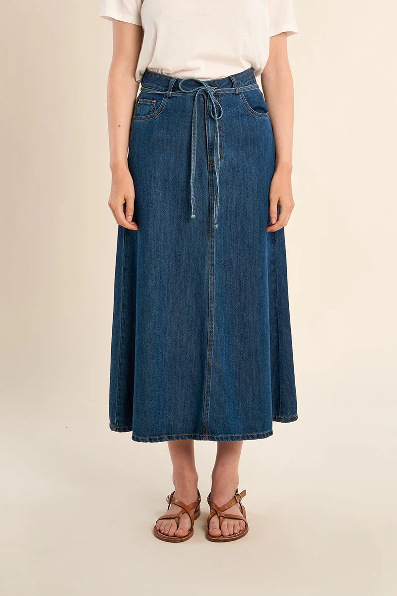 Molly Bracken Dark blue denim skirt