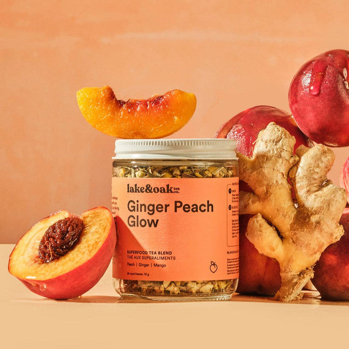 Lake & Oak Tea Co. - Ginger Peach Glow