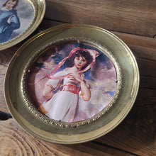 Load image into Gallery viewer, STV27 Brass Plates with Vintage Portraits
