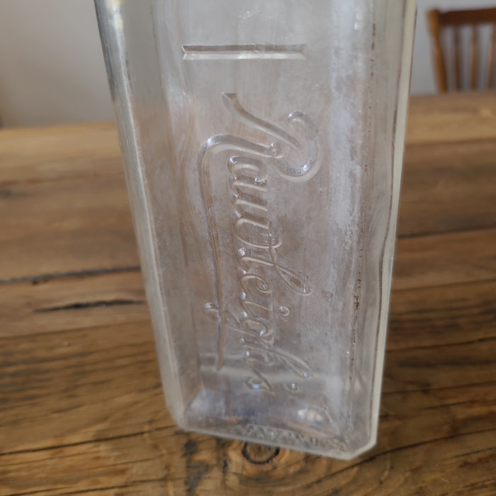 STV20 Vintage Rawleigh's Medicine Bottle