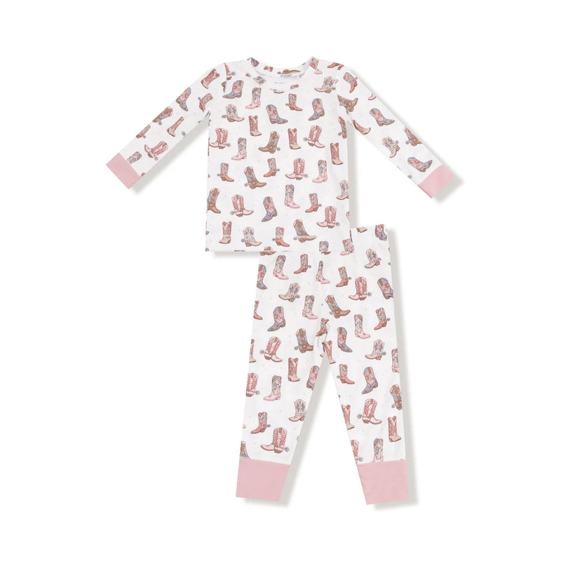 Angel Dear Loungewear Set Cowgirl - Mellow Rose