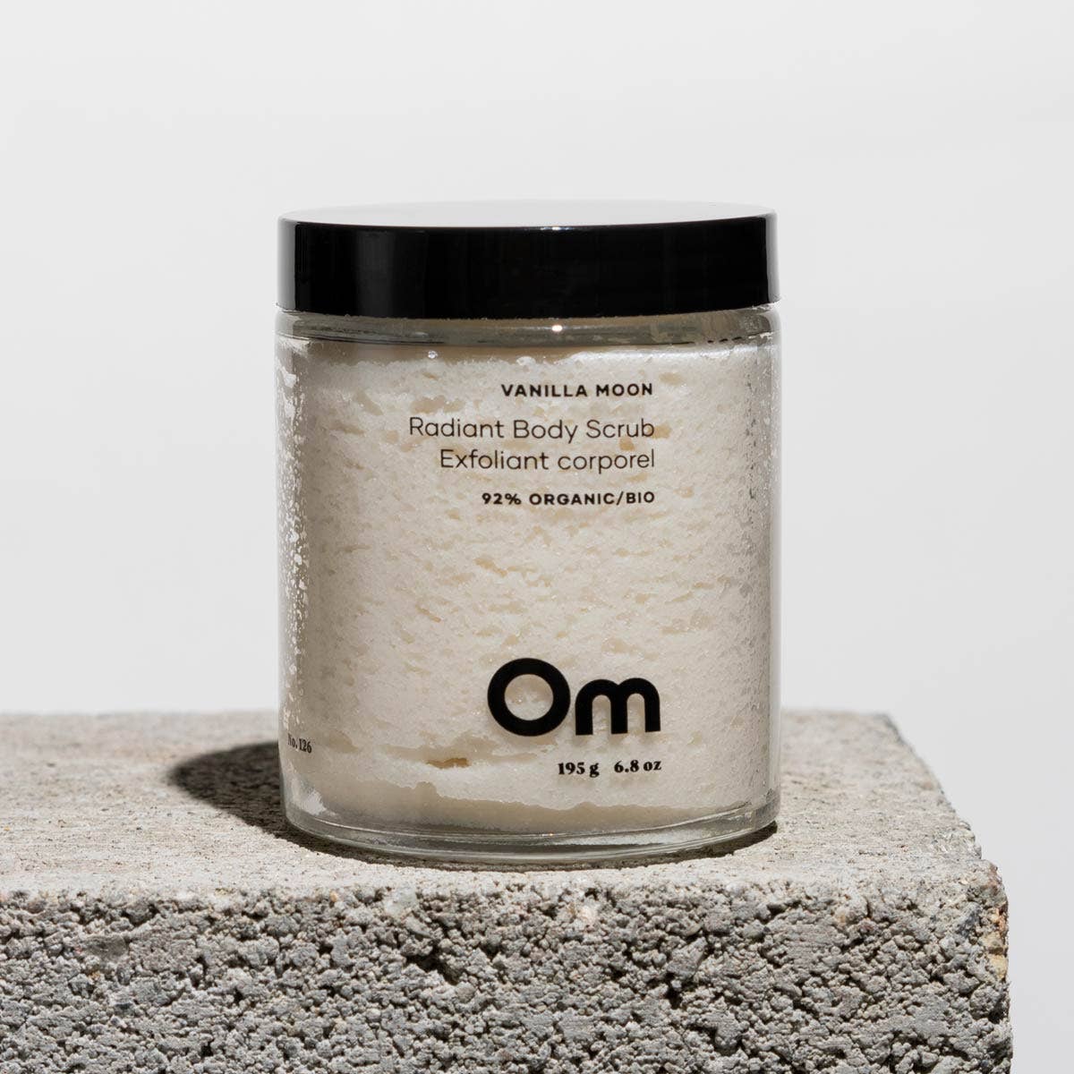 Om Organics Skincare - Vanilla Moon Radiant Body Scrub: Full Size - 140 g