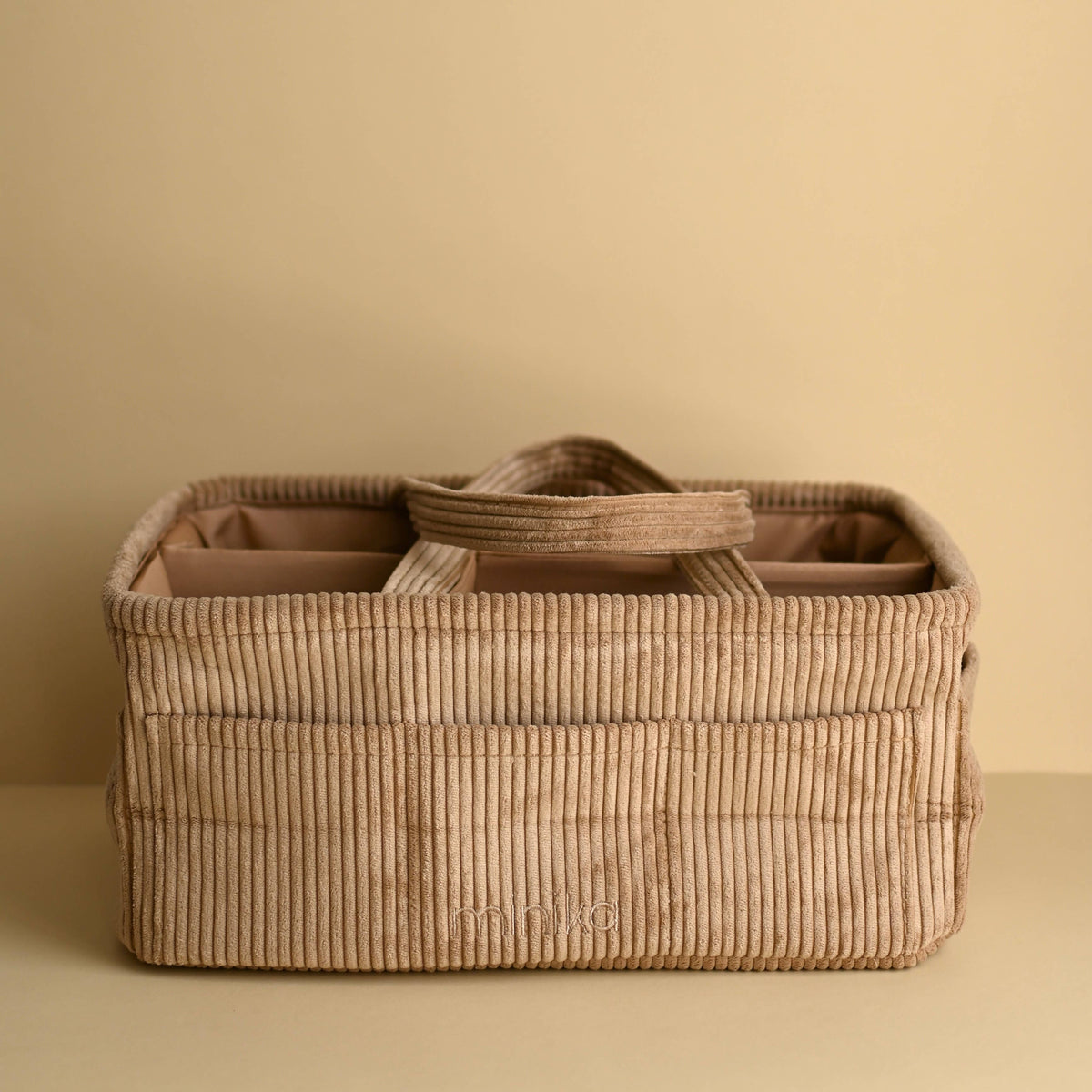 Minika - Diaper Caddy - Almond