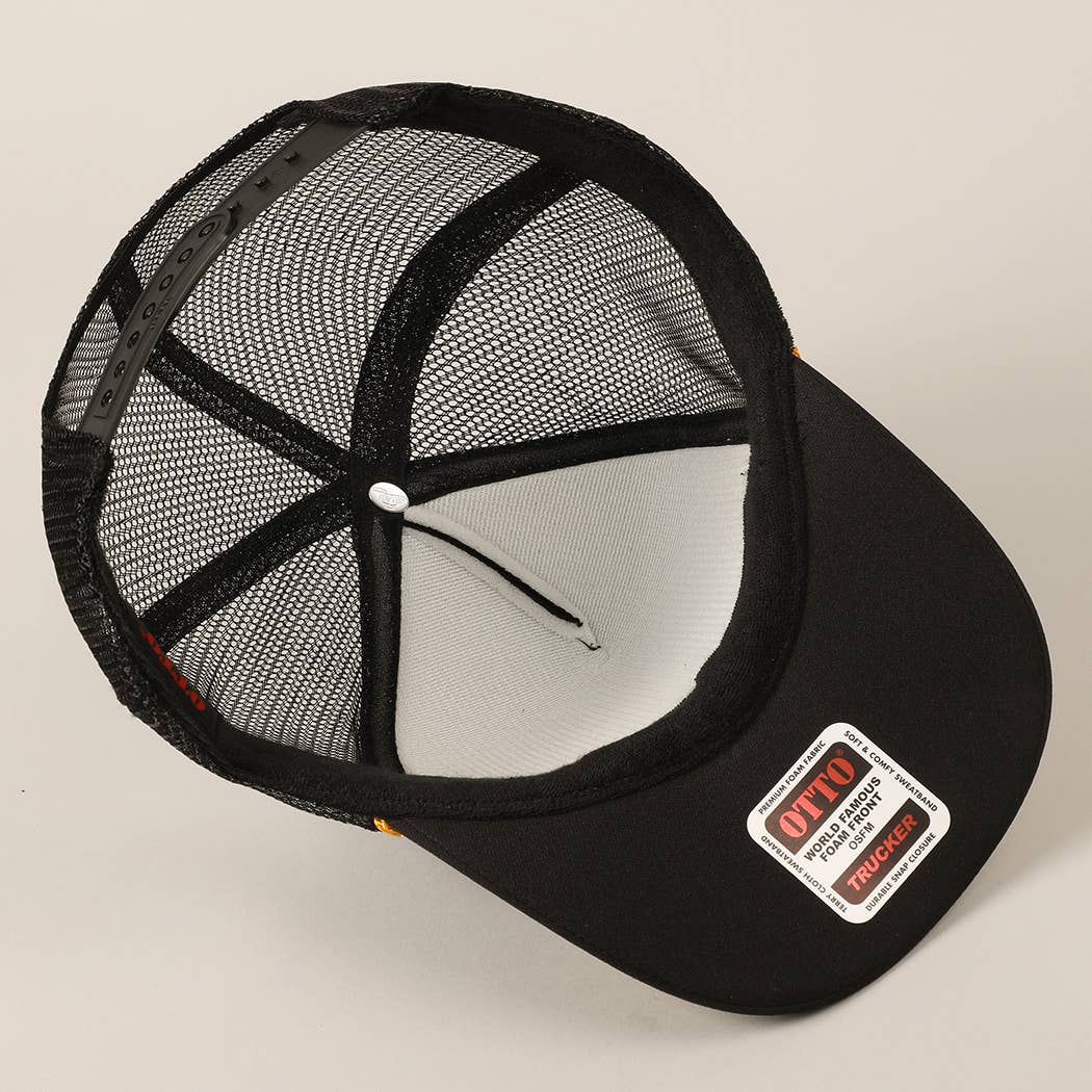 CAPTAIN Foam Mesh Back Trucker Hat