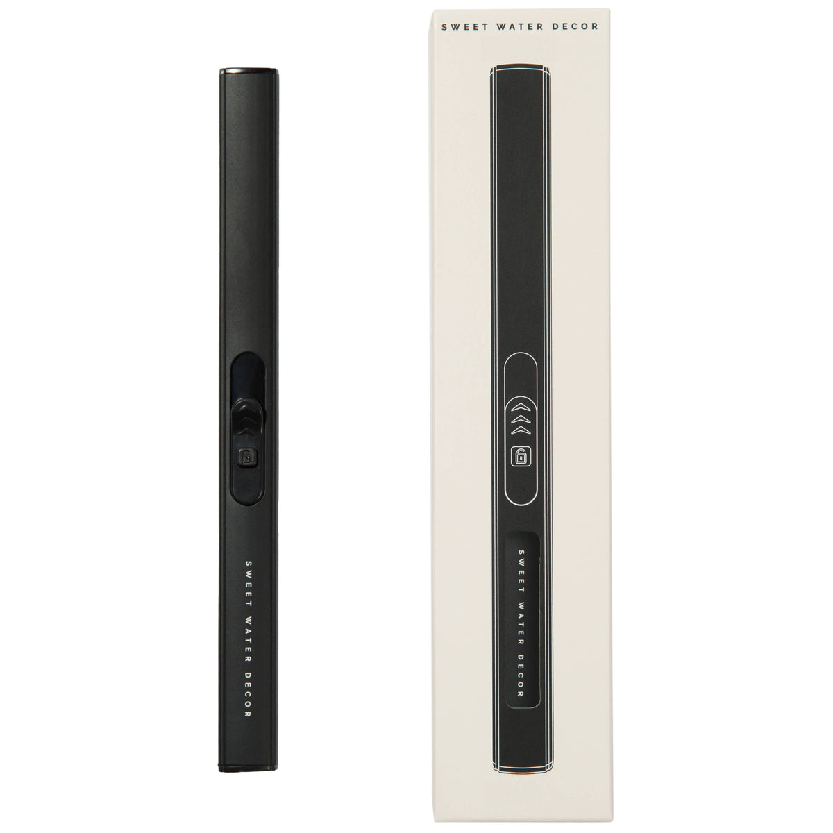 Sweet Water Decor - Black Rechargeable Electric Lighter