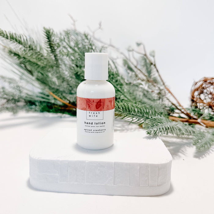 The Fresh Wife Soap Company - Spiced Cranberry Hand Lotion - Mini