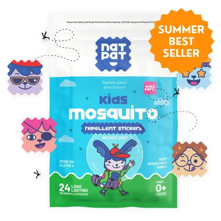 NATPAT Buzz Patch - Mosquito Repellent - Kids