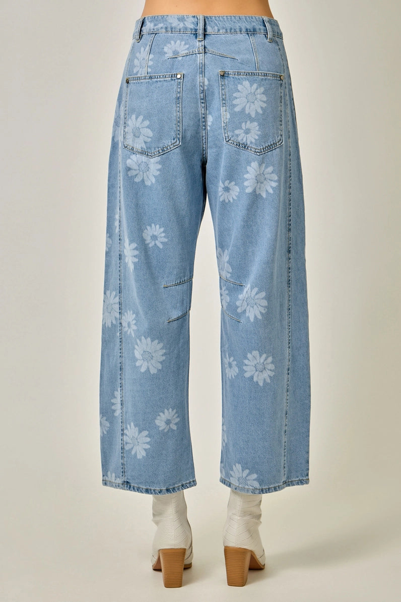 Mystree Daisy Barrel Jeans