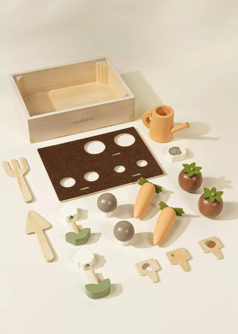 Coco Village - Wooden Gardening Playset and Accessories