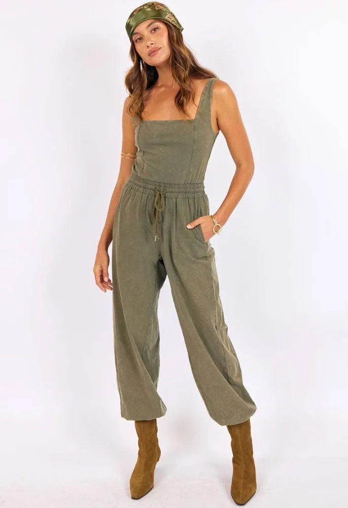 Sage the Label Gila Knit Jumpsuit