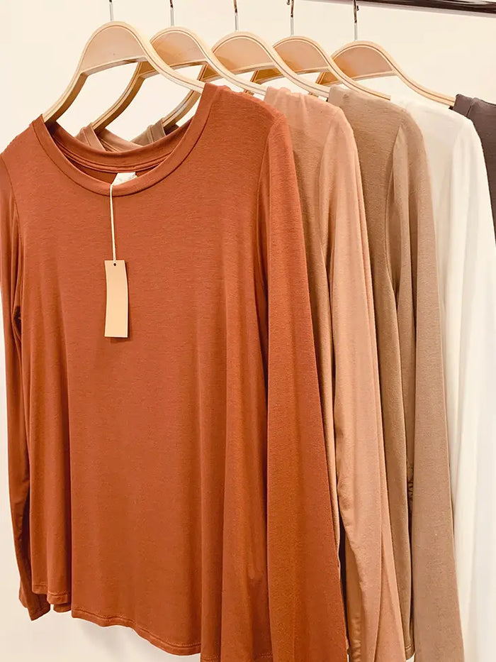 Signature Bamboo Top - Multiple Colors