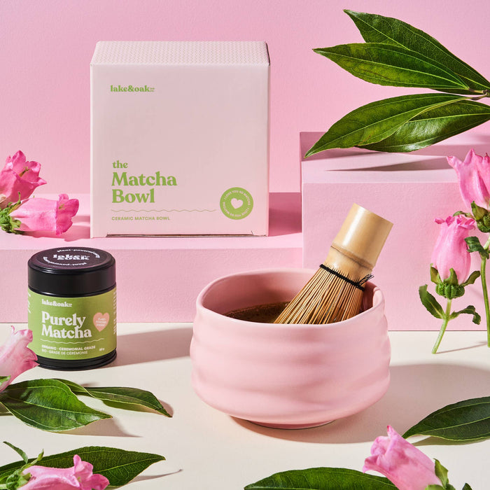 Lake & Oak Tea Co. - The Matcha Bowl: Pink