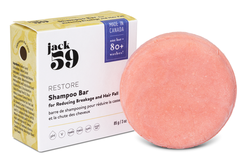 Jack59  Restore Shampoo Bar - Green Tea&Essential Oils