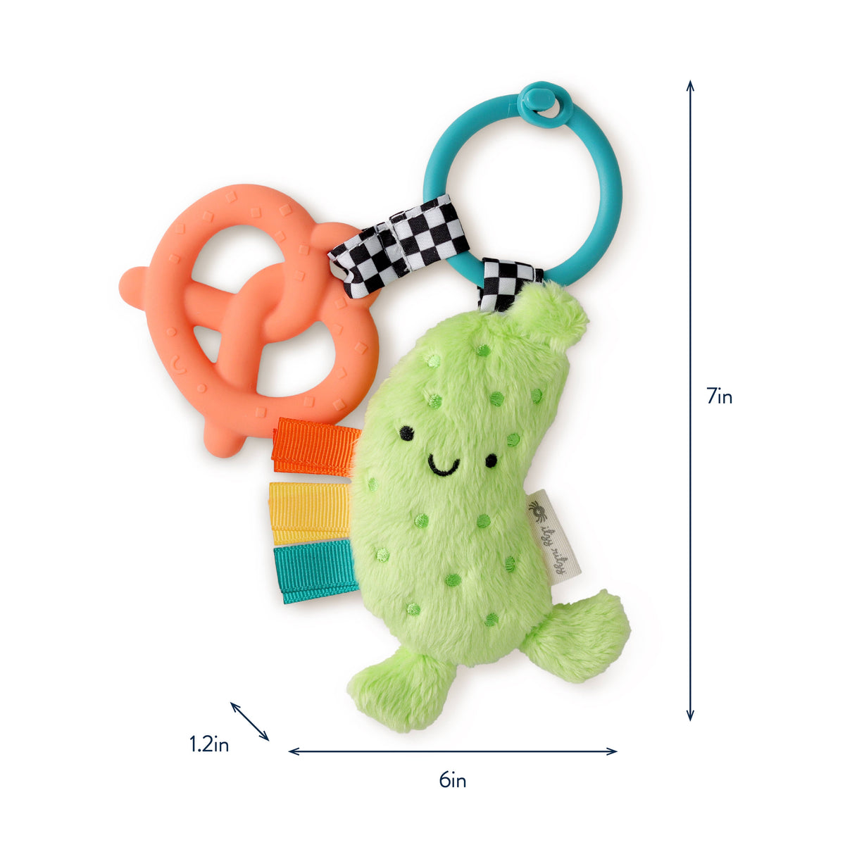 Itzy Ritzy Canada - Itzy Pal™ Plush + Teether: Avocado
