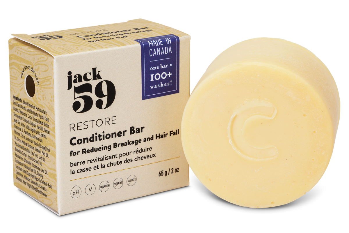 Jack59 Restore Conditioner Bar - Green Tea & Essential Oils