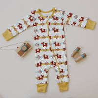Cat & Dogma - Organic Cotton Zippy - Aztec Pony