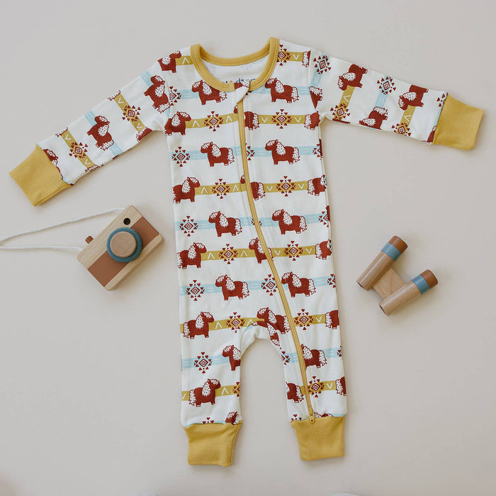 Cat & Dogma - Organic Cotton Zippy - Aztec Pony