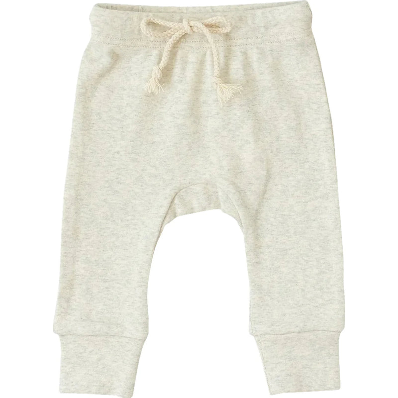 Mebie Baby Oatmeal Cotton Joggers