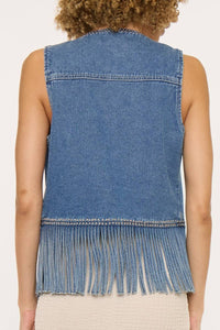 Stagecoach Fringe Vest