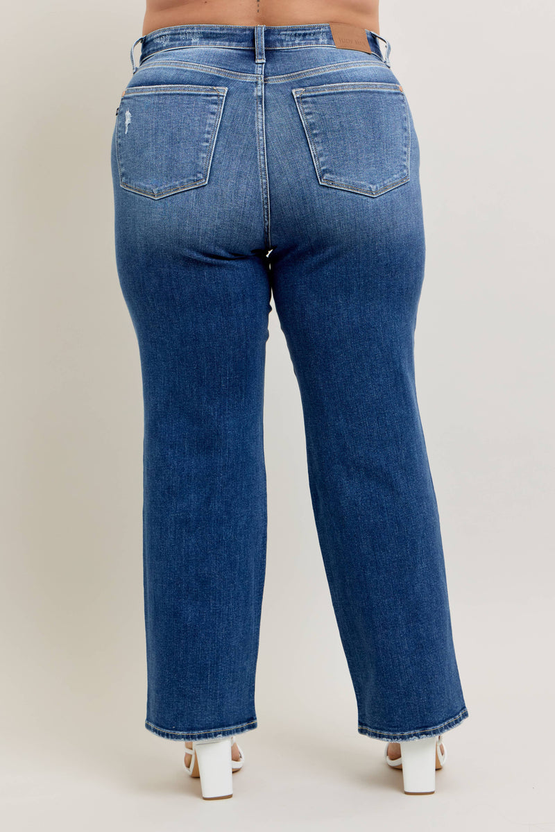 Judy Blue Jeans - Dark Wash 90's Straight Leg