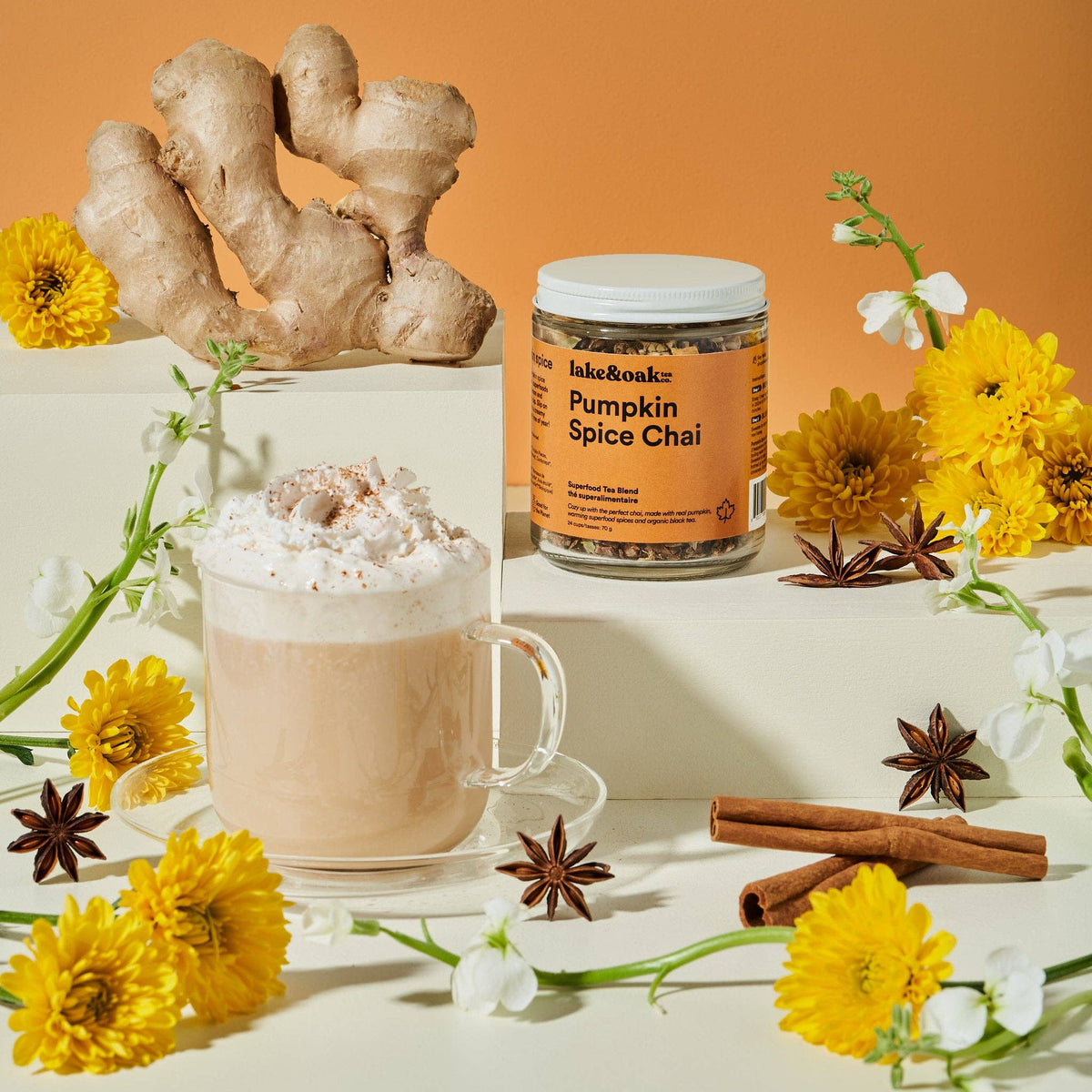 Lake & Oak Tea Co. - Pumpkin Spice Chai