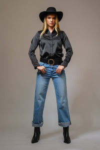 Black Betty Snap Shirt
