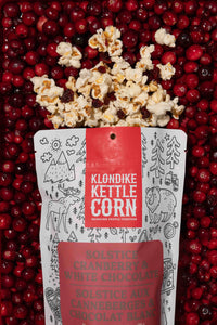 Klondike Kettle Corn - Solstice Cranberry & White Chocolate: Regular